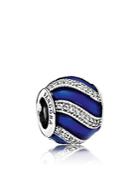 Pandora Charm - Sterling Silver, Enamel & Cubic Zirconia Adornment, Moments Collection