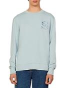 Sandro Long Sleeve Baseball Sweatshirt