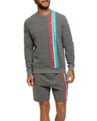 Sol Angeles Sol Stripe Regular Fit Crewneck Sweatshirt