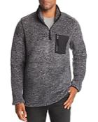 Pacific & Park Mixed-media Pullover Sherpa Jacket - 100% Exclusive