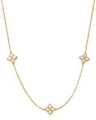Roberto Coin 18k Yellow Gold Venetian Princess Mother Of Pearl Station Necklace, 18