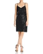 French Connection Aster Sleeveless Sequined Dress
