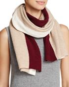C By Bloomingdale's Angelina Cashmere Stripe Scarf - 100% Exclusive