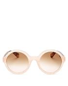 Kate Spade New York Khrista Round Sunglasses, 52mm