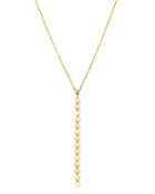 Moon & Meadow 14k Yellow Gold Bezel-set Diamond Y Drop Necklace, 18 - 100% Exclusive