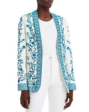 Alice+olivia Chriselle Embroidered Jacket