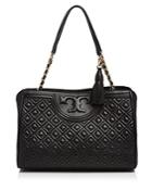 Tory Burch Fleming Open Leather Tote