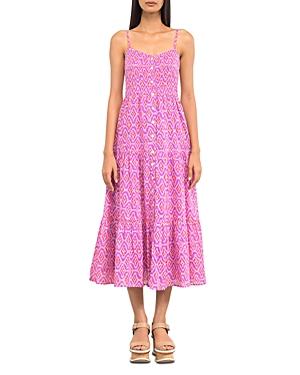 Banjanan Beryl Tiered Button Front Dress
