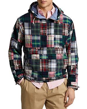 Polo Ralph Lauren Patchwork Madras Pullover Jacket
