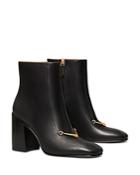 Tory Burch Women's Equestrian Link Ankle Booties