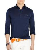 Polo Ralph Lauren Cotton Jersey Regular Fit Popover Shirt