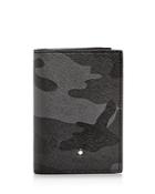 Montblanc Sartorial Camo Print Leather Bi-fold Card Case