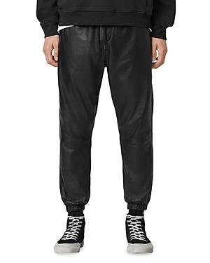 Allsaints Black Penton Leather Pants