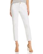 Escada Sport Studded Ankle Jeans In White
