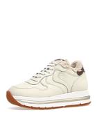 Voile Blanche Women's Maran Shearling Low Top Sneakers