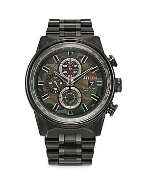 Citizen Eco Nighthawk Chronograph, 43mm