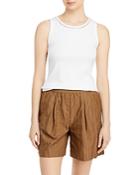 Fabiana Filippi Canotta Tank Top In Jersey Costina