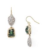 Alexis Bittar Stone And Pave Earrings