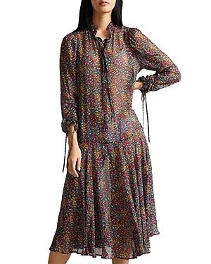 Ted Baker Bevlia Drop Waist Midi Dress