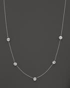 Diamond Station Necklace In 14k White Gold, 2.0 Ct. T.w. - 100% Exclusive