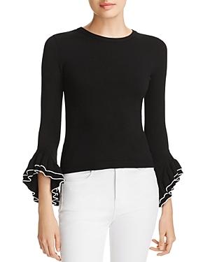 Milly Ruffle-sleeve Top