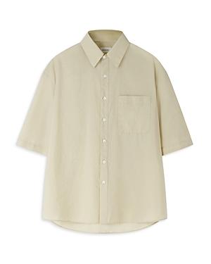 Lemaire Pale Sage Short Sleeve Shirt