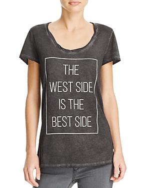 Knit Riot West Side Best Side Tee - Compare At $64.99