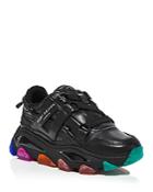 Kurt Geiger London Women's Lettie Rainbow Sole Sneakers