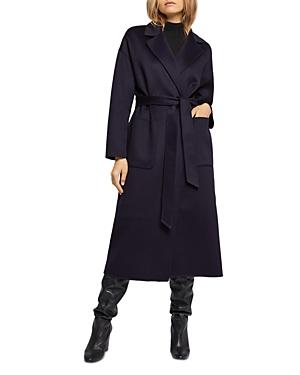 Paule Ka Wool Blend Wrap Coat