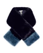 Reiss Irving Color Block Scarf