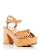 Loeffler Randall Women's Eveleigh Platform High Block Heel Sandals