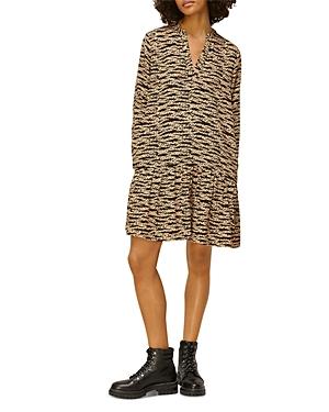 Whistles Tiger & Leopard Print Dress