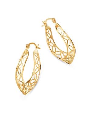 Bloomingdale's Open-weave Drop Earrings In 14k Yellow Gold - 100% Exclusive