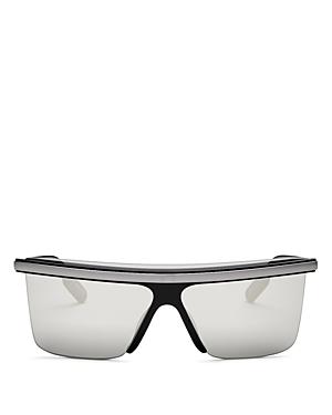 Kenzo Women's Mirrored Square Shield Sunglasses, 60mm