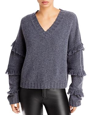 Jason Wu Tiered Fringe Sleeve Sweater