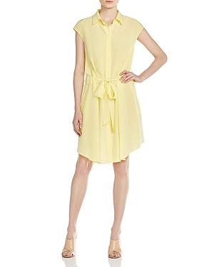 Tory Burch Gigi Silk Drawstring Shirt Dress