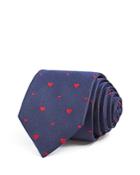 Paul Smith Heart Silk Skinny Tie
