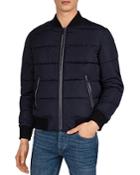 The Kooples Quilted Bomber Jacket