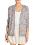 Cupcakes And Cashmere Cheyenne Leopard-print Cardigan