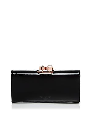 Ted Baker Cecilie Bobble Patent Matinee Wallet