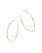 Moon & Meadow Bar Hoop Earrings In 14k Yellow Gold - 100% Exclusive