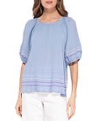 B Collection By Bobeau Embellished Top