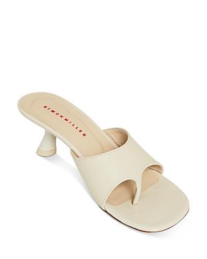 Simon Miller Women's Bill Thong Kitten Heel Sandals