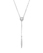 Diamond Y Necklace In 14k White Gold, .50 Ct. T.w. - 100% Exclusive