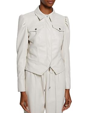 Jonathan Simkhai Wyatt Stretch Vegan Leather Jacket