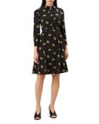 Hobbs London Emberly Dotted Floral Dress