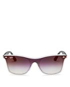 Ray-ban Men's Mirrored Shield Wayfarer Sunglasses, 41mm