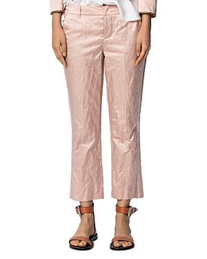 Zadig & Voltaire Posh Cropped Satin Pants