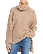Anine Bing Olivia Cashmere & Wool Oversize Turtleneck Sweater