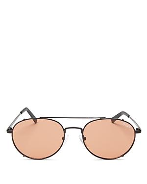 Quay Women's Little J Aviator Sunglasses, 45mm